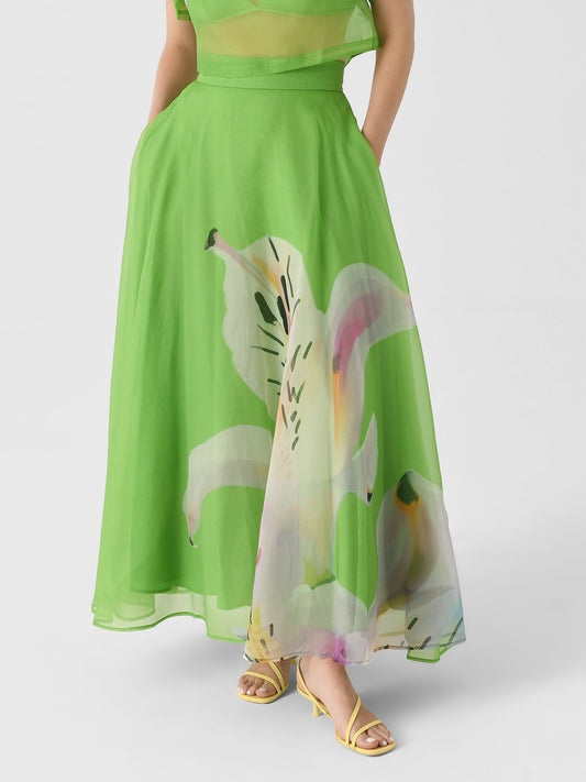 Leo Lin Women's Valeria Maxi Skirt