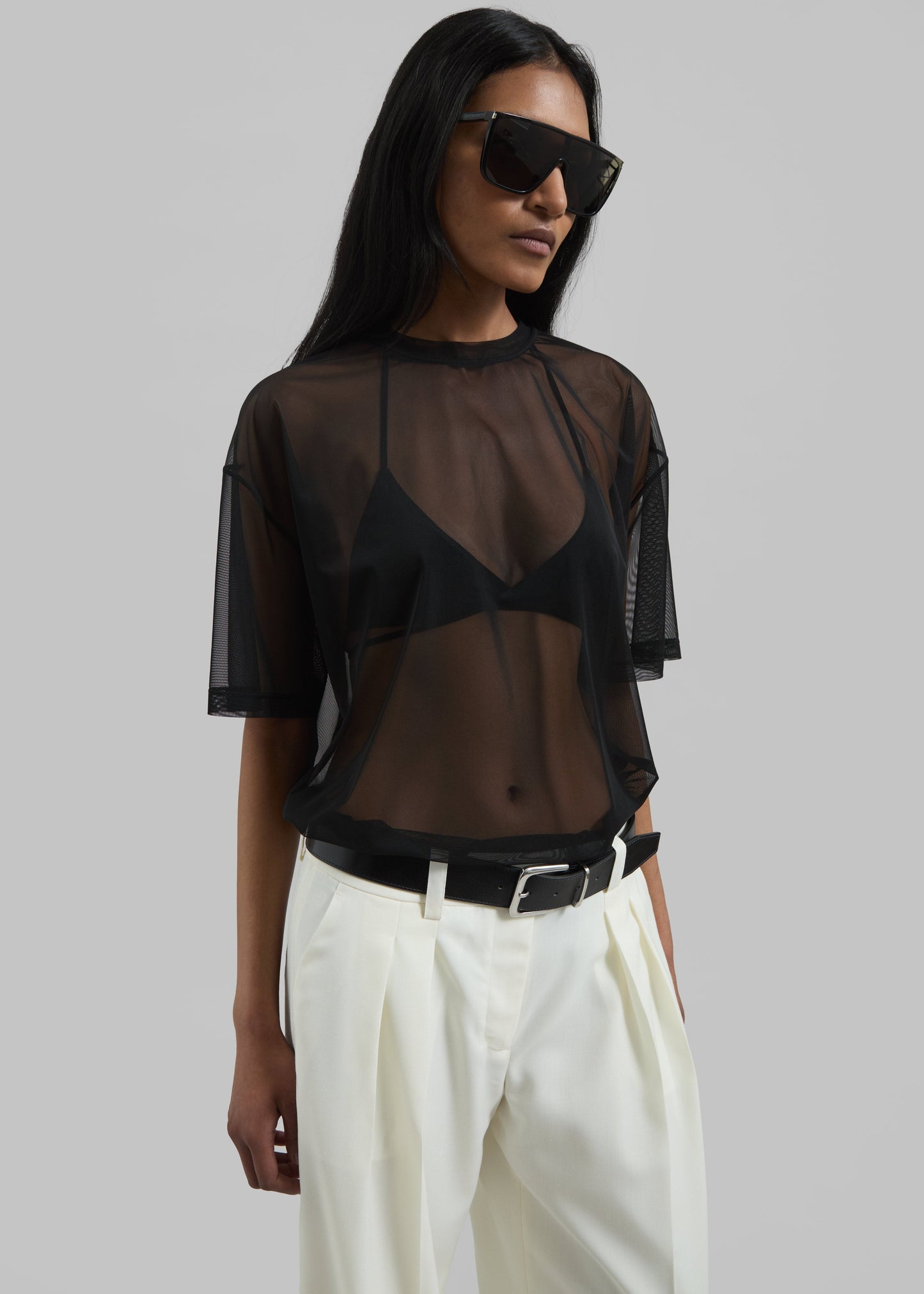 Zolli Mesh Tee - Black